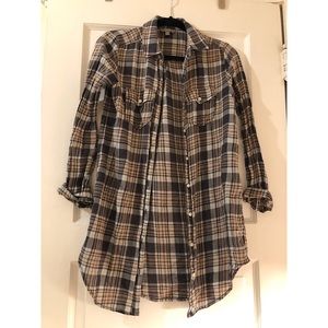 Rubbish Brand plaid shirt